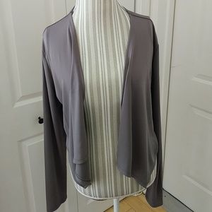 2 for $20 NWT Taupe long sleeved cardigan/shrug